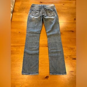 Silver Suki Jeans
